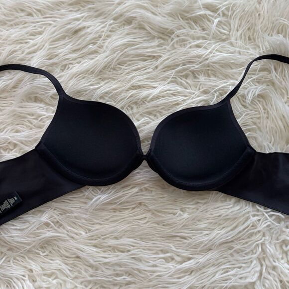 Skims Ultimate Push up Plunge Bra Onyx Size 30D - Picture 7 of 8